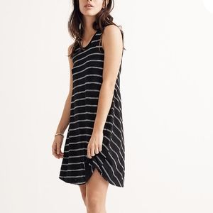 Madewell High Point Tank Dress in Hosta Stripe